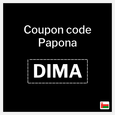 Coupon for Papona (DIMA) 10% OFF