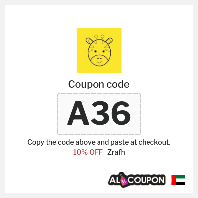 Coupon for Zrafh (A36) 10% OFF