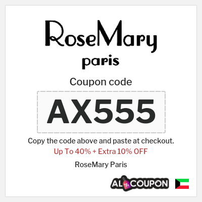 Coupon discount code for RoseMary Paris 10% OFF