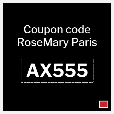 Coupon discount code for RoseMary Paris 10% OFF