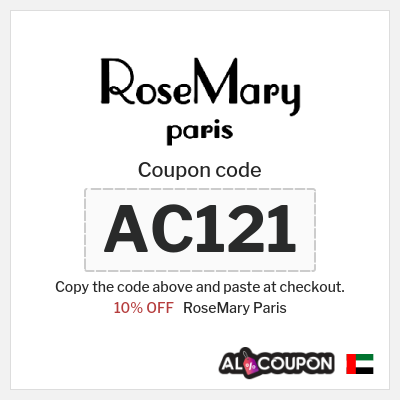 Coupon for RoseMary Paris (AC121) 10% OFF