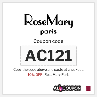 Coupon for RoseMary Paris (AC121) 10% OFF
