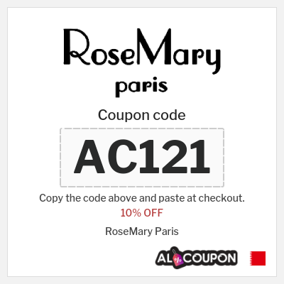 Coupon for RoseMary Paris (AC121) 10% OFF