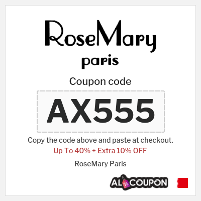 Coupon for RoseMary Paris (AX555) Up To 40% + Extra 10% OFF
