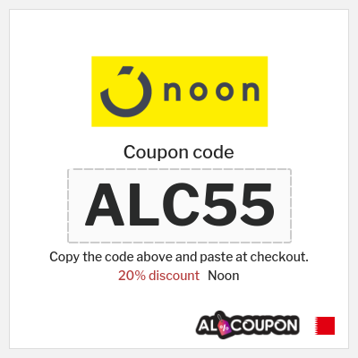 Noon Coupon (ALC55) Noon discount code 2026
