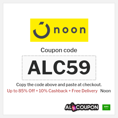 Noon Coupon (ALC51) Noon Discount Code 2026