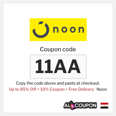 Noon Coupon (11AA) Noon Discount Code 2026