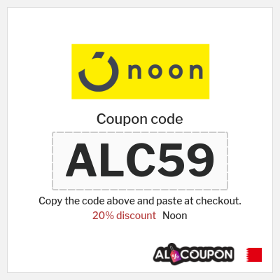 Noon Coupon (ALC48) Noon discount code 2025