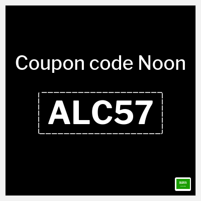 Noon Coupon (ALC57) Noon discount code 2025