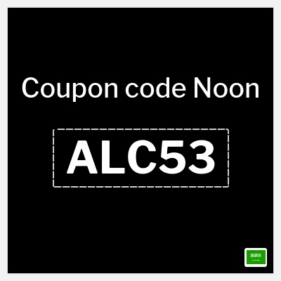 Coupon for Noon (ALC33) 15% Cashback