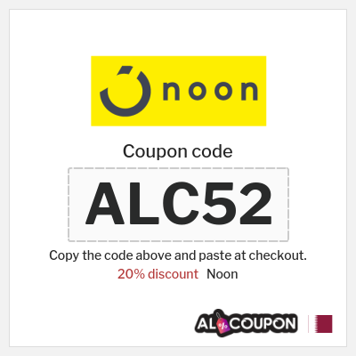 Coupon for Noon (ALC52) 20% discount