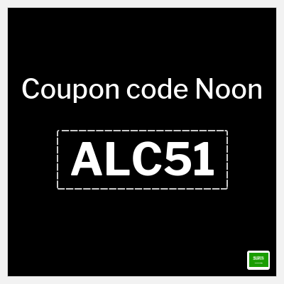 Noon Coupon (ALC51) Noon discount code 2025