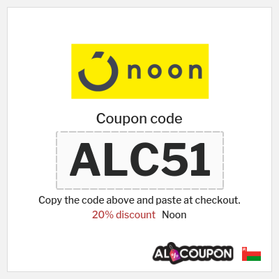 Noon Coupon (ALC55) Noon discount code 2025