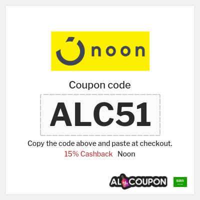 Noon Coupon (ALC59) Noon discount code 2025