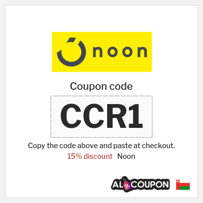 Noon Coupon (CCR1) Noon Discount Code 2026