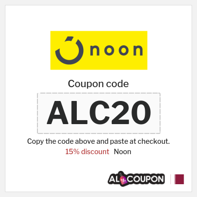 Noon Coupon (ALC20) Noon Discount Code 2026