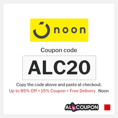 Noon Coupon (ALC20) Noon Discount Code 2026