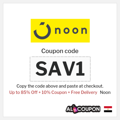 Noon Coupon (333V) Noon Discount Code 2026
