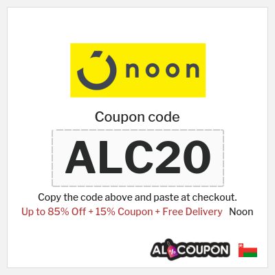 Noon Coupon (ALC20) Noon Discount Code 2026