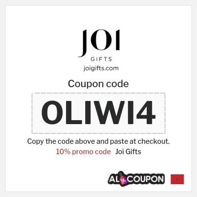 Coupon for Joi Gifts (OLIWI4) 10% promo code