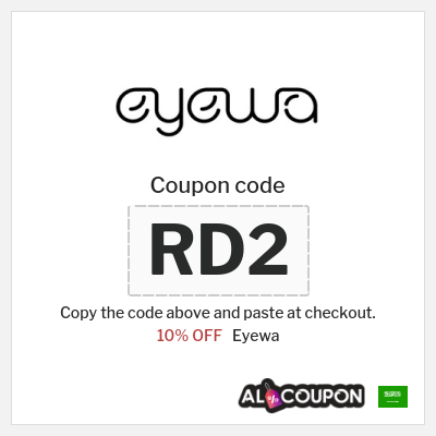 Eyewa Coupon (RD2) Exclusive Eyewa Promo Code