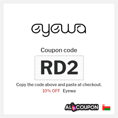 Coupon for Eyewa (RD2) 10% OFF
