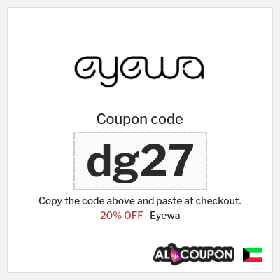 Eyewa Coupon (dg27) Exclusive Eyewa Promo Code