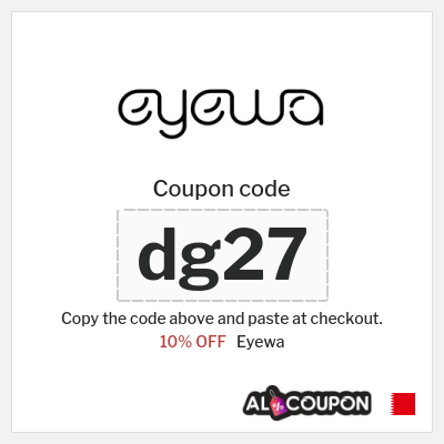 Eyewa Coupon (dg27) Exclusive Eyewa Promo Code