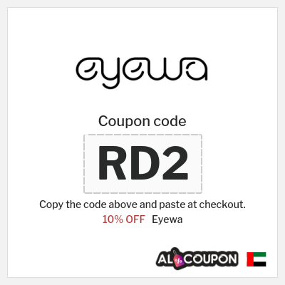 Coupon for Eyewa (RD2) 10% OFF