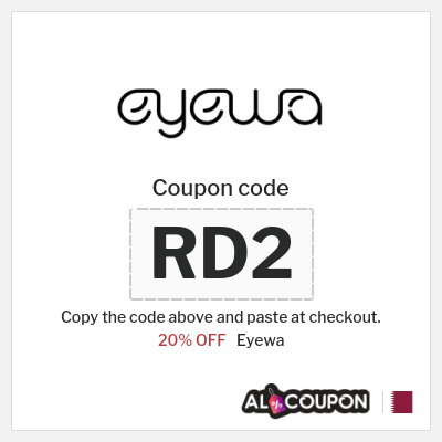 Coupon for Eyewa (RD2) 20% OFF