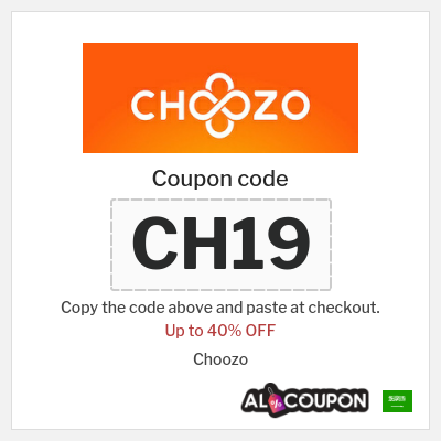 Coupon discount code for Choozo 10% OFF