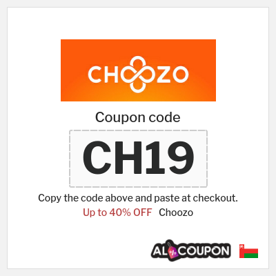 Coupon discount code for Choozo 10% OFF