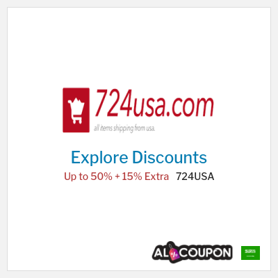 Sale for 724USA Up to 50% + 15% Extra
