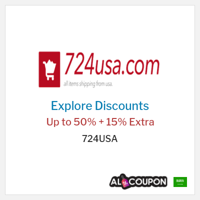 Sale for 724USA Up to 50% + 15% Extra
