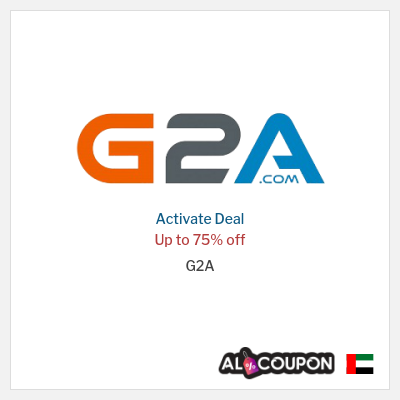 Coupon discount code for G2A Up to 90% OFF