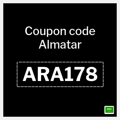 Coupon discount code for Almatar 7% discount