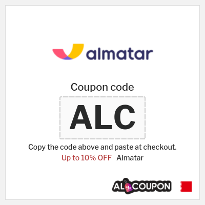 Coupon discount code for Almatar Discounts up to 8%