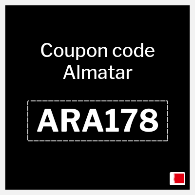 Coupon for Almatar (ARA178) 7% OFF
