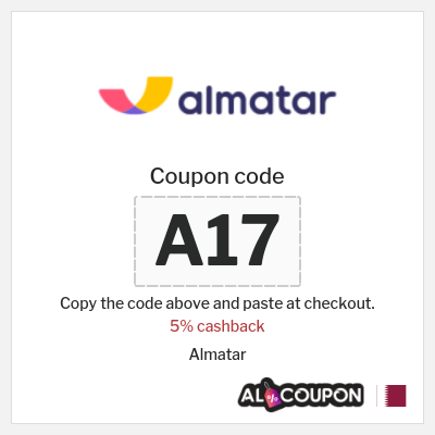 Coupon for Almatar (A17) 5% cashback