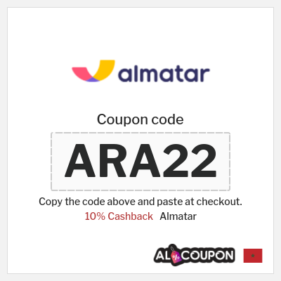 Coupon for Almatar (ARA22) 10% Cashback