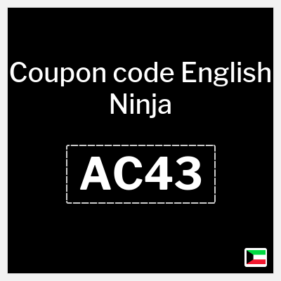 Coupon for English Ninja (AC43) Up to 70% OFF