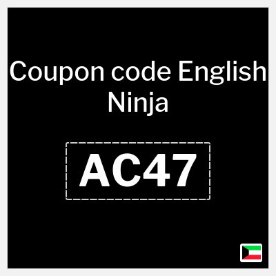 Coupon for English Ninja (AC47) Up to 40% off