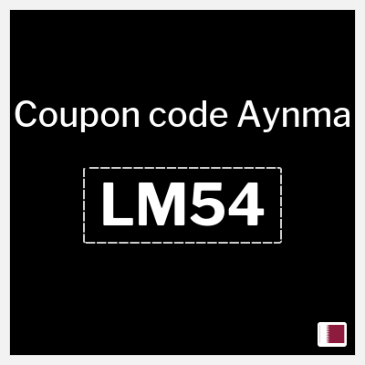 Coupon for Aynma (LM54) 11% + 2% Extra