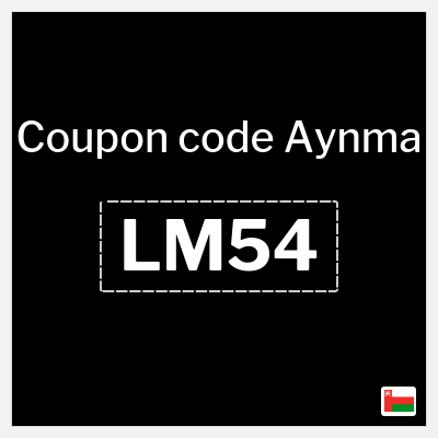 Coupon for Aynma (LM54) 11% + 2% Extra