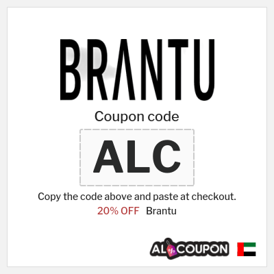 Coupon discount code for Brantu 20% OFF