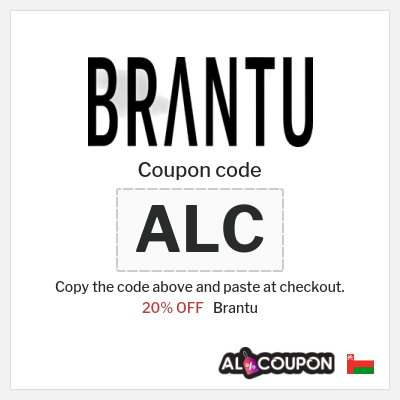 Coupon discount code for Brantu 20% OFF