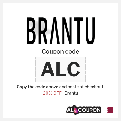 Coupon discount code for Brantu 20% OFF