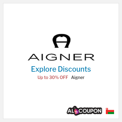 Coupon discount code for Aigner 10% OFF