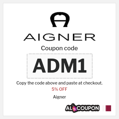 Coupon discount code for Aigner 10% OFF