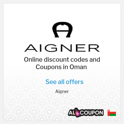 Online Shopping Perks at Aigner Oman